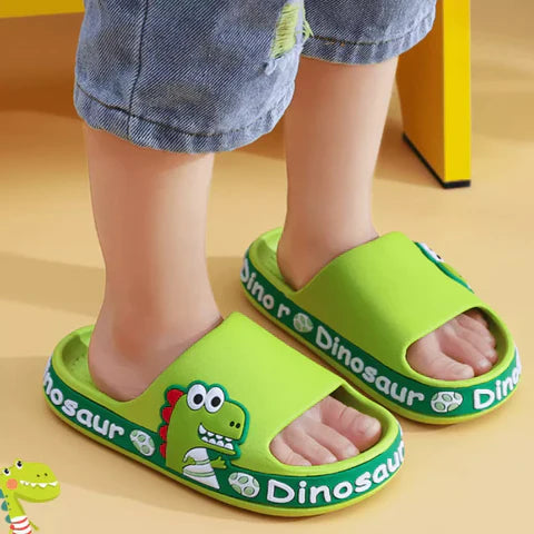 Chinelo Ortopédico Infantil Antiderrapante - Dino Crocks