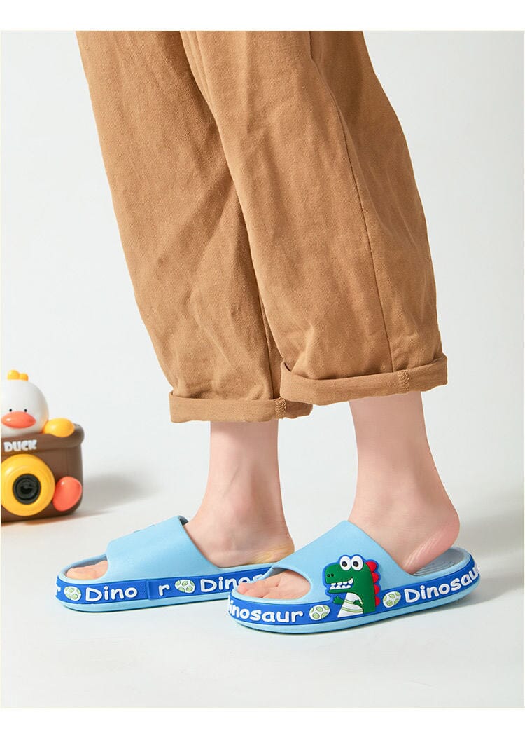 Chinelo Ortopédico Infantil Antiderrapante - Dino Crocks